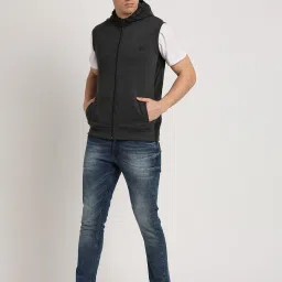 Turtle Grey Relaxed Fit Hooded Sweatshirt image 5