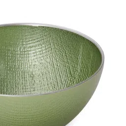 Pure Home and Living Green Glass Serving Bowls image 5