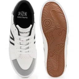 Red Tape Men's Snow White Casual Sneakers image 5