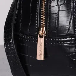 Allen Solly Black Logo Medium Handbag image 5