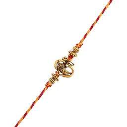 Aapno Rajasthan Om Designed Simple Rakhi image 5