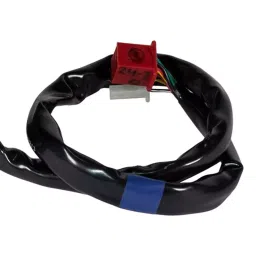 Uno Minda Handle Bar Switch - Left Side - Self Start, 9 Pin Female Red Coupler, 1 Pin Female White Coupler for Bajaj Pulsar RS 200 (SW-0597-M01) image 2