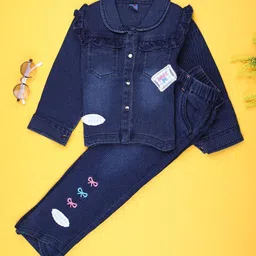 V-Mart Girls Top with Trousers-image-53