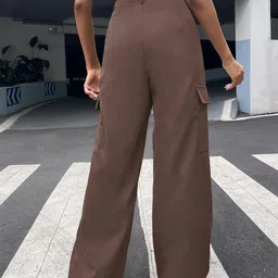 SZN Women Lycra Casual Regular Trousers image 3