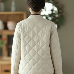 Mast & Harbour Women Acrylic Padded Long Sleeves Jacket image 5