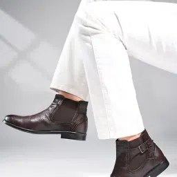 Louis Stitch Men's Brown Chelsea Boots-image-90