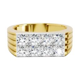 Sparkles Lab Grown Diamond 14k (585) Yellow Gold Ring for Women-picture-39