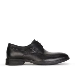 Hush Puppies by Bata Men's Black Derby Shoes-picture-48