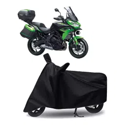 Auto Pearl Bike Cover for Kawasaki Versys 650 (Black)-picture-31