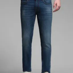 Jack & Jones Blue Cotton Slim Fit Jeans-picture-37