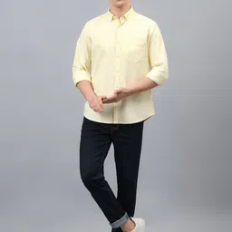 Cantabil Men Original Slim Fit Opaque Casual Shirt image 2