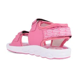 Campus Kids Azalea Pink & White Floater Sandals image 5