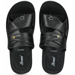Paragon Men's Black Casual Sandals image 5