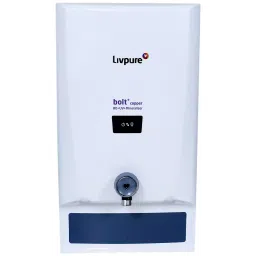 Livpure Bolt Plus 7 L RO + UV + Mineraliser Electrical Water Purifier (White/Blue)-image-33