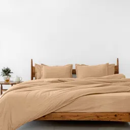 Sleeping Owls- because your sleep matters Beige Pure Cotton 150 GSM Single Bed Comforter-picture-21