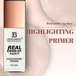 LAKYOU BEAUTY Real Makeup Base Highlighting Primer - 30 ml - Silver Tint 02 image 4