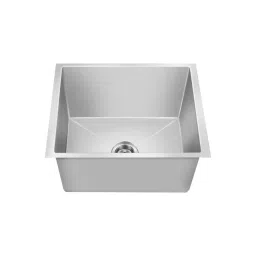 Nirali BG Kitchen Sink Meritox Series Medium 510x434 mm (20x17 inch) Hairline Satin Finish Stainless Steel, Esto-picture-38