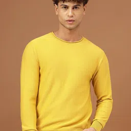 Richlook Men Round Neck Woollen Pullover image 1
