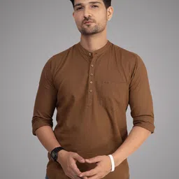 D Finish Men Thread Work Kurta-image-95
