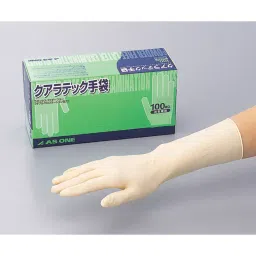 AS ONE Quaratech Gloves M Size Latex DX Powder Free (Pack of 100 Piece)-image-84