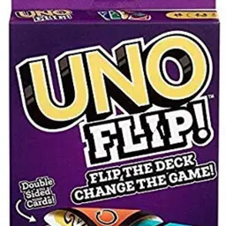 Uno Flip,multicolor cards deck image 1