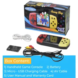 Game Craft Sunny Boy Hand Game Console - Multicolor-image-4