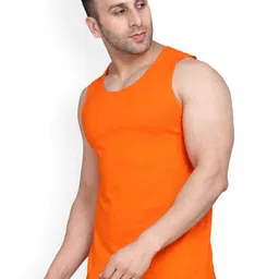 SLOWLORIS Men Pack of 2 Printed Bio-Washed Cotton Innerwear Vests image 4