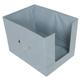 Kuber Industries Non Woven Shirt StackerShirt Organizer Wardrobe Organizer Grey-KUBMART2868 image 2