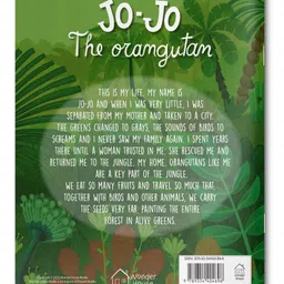 wonder house books Jo-Jo The Orangutan Illustrated Picture Book For Children image 2