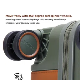 Timus Starlite Hard-Sided Large Trolley Bag image 5