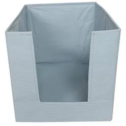 Kuber Industries Non Woven Shirt StackerShirt Organizer Wardrobe Organizer Grey-KUBMART2868 image 4