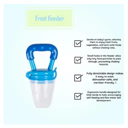 KRITIU Fruit And Food Nibbler Feeder -Multicolor-(Pack of 2)- Pink,Green image 4