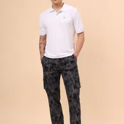 Cantabil Grey Camo Trackpants image 5