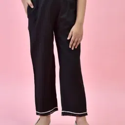 Juniper Girls Black Solid Pants-picture-19