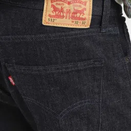 Levi's 512 Dark Indigo Slim Fit Texture Jeans image 5