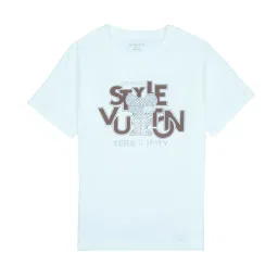 Charchit Boys Rust Cotton Comfort Fit Blazer with T-Shirt image 5