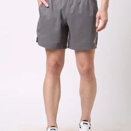 Asics Grey Regular Fit Sports Shorts-picture-9