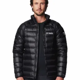 Columbia Black Slim Fit Puffer Jacket image 5