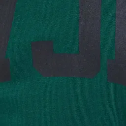 Fame Forever By Lifestyle Green Cotton Regular Fit Printed T-Shirt image 5