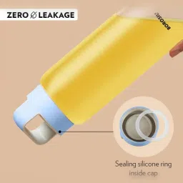 borosil ?Borosil Water Bottle For Hot & Cold Water Set of 3 (Transparent, ?750 ml) image 5