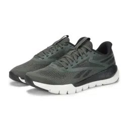 Reebok Men's REEBOK FLEX TRAINER Green Training Shoes image 4