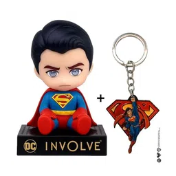 INVOLVE Superman Core Bobblehead Car Perfume With Keychain image 4