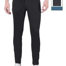 Force NXT Black & Grey Cotton Regular Fit Trackpants - Pack Of 2-picture-31