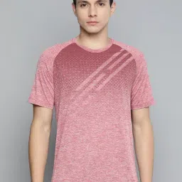 ALCIS Red Slim Fit Round Neck Sports T-Shirt-picture-46