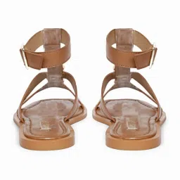 Saint G Women's Brown Ankle Strap Sandals image 5