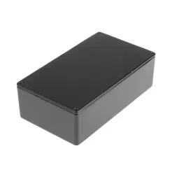 RS PRO Black Die Cast Aluminium Enclosure, IP54, Black Lid, 120 x 65.5 x 39.75 mm Model No 1585310-picture-37