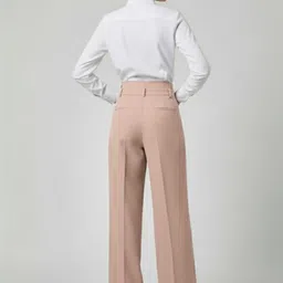 HIGH BUY Women Tailored High-Rise Trousers image 3