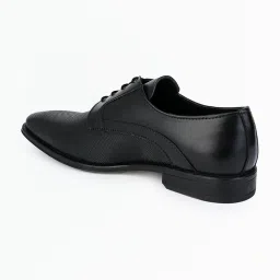 Alberto Torresi 
 Men's Black Derby Shoes image 5