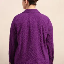 Vero Moda Curve Violet Co Jony Regular Fit Shirt image 2