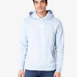 Red Tape Blue Regular Fit Graphic Hoodie-picture-13